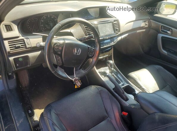 1HGCT1B80GA008456 2016 HONDA ACCORD Black Вид панелі приладів