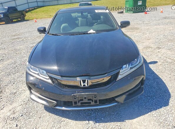1HGCT1B80GA008456 2016 HONDA ACCORD Black Вид спереду