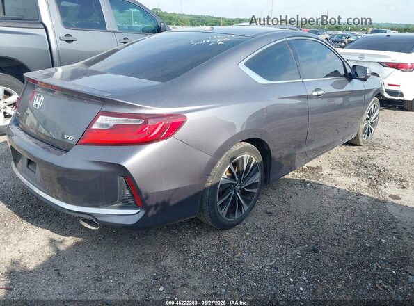 1HGCT2B83GA003435 2016 HONDA ACCORD Серый Задняя правая четверть