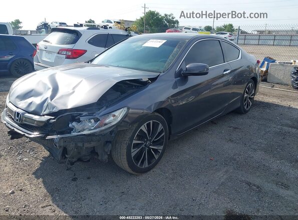 1HGCT2B83GA003435 2016 HONDA ACCORD Серый Передняя левая четверть