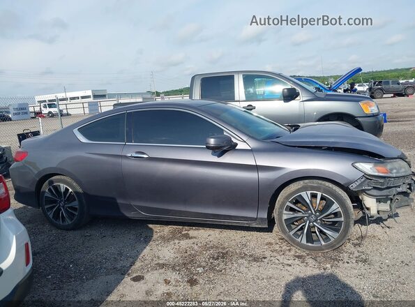 1HGCT2B83GA003435 2016 HONDA ACCORD Серый Вид задней части салона