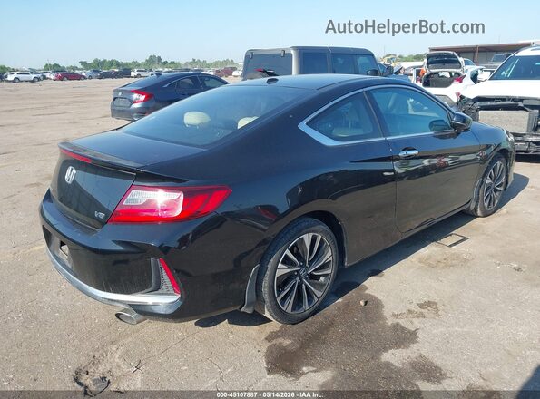 1HGCT2B92HA005221 2017 HONDA ACCORD Black Tył prawy