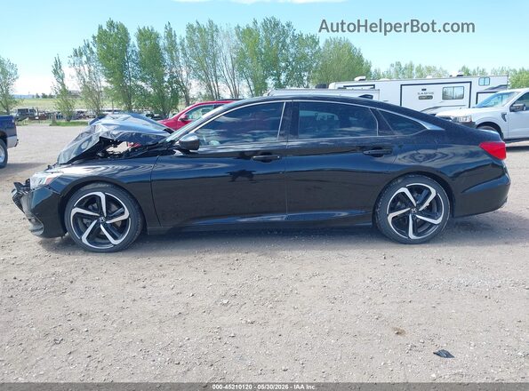 1HGCV1E36KA079194 2019 HONDA ACCORD Black 