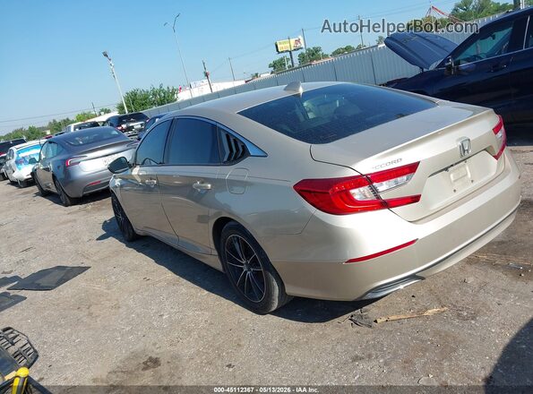1HGCV1F10KA028464 2019 HONDA ACCORD Золотой Задняя левая четверть