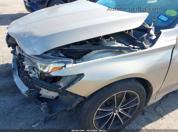 1HGCV1F10KA028464 2019 HONDA ACCORD Золотой Вид спереди