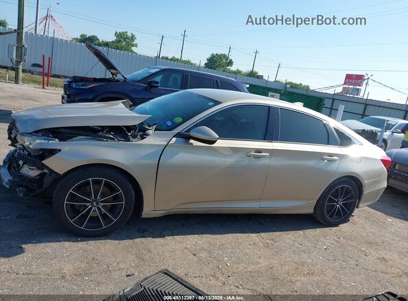 1HGCV1F10KA028464 2019 HONDA ACCORD Золотой Панорамный вид салона 360°