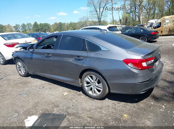 1HGCV1F10KA081262 2019 HONDA ACCORD Gray Панорамний вид салону 360°
