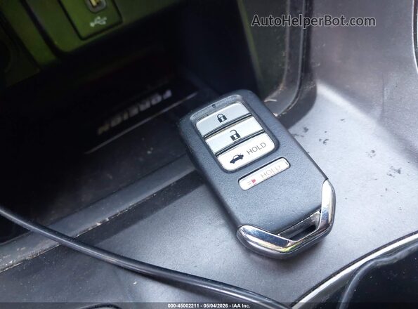 1HGCV1F10KA081262 2019 HONDA ACCORD Gray Вид панелі приладів