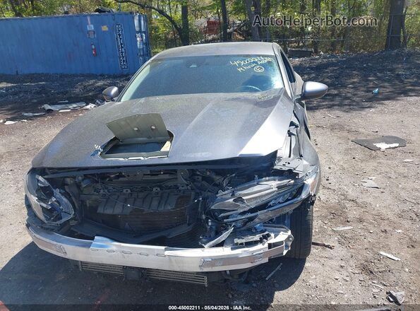 1HGCV1F10KA081262 2019 HONDA ACCORD Gray Вид щитка приладів