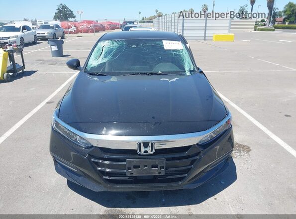 1HGCV1F10KA175299 2019 HONDA ACCORD Black 