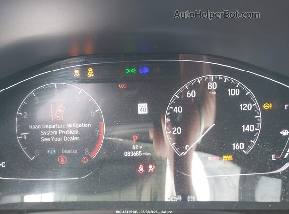 1HGCV1F10KA175299 2019 HONDA ACCORD Black 