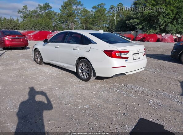 1HGCV1F10MA062584 2021 HONDA ACCORD White Trasero izquierdo