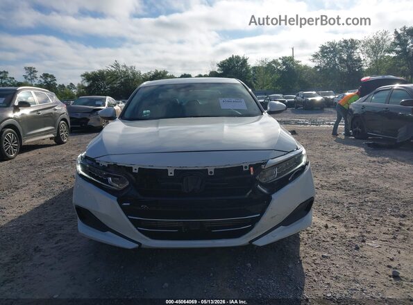 1HGCV1F10MA062584 2021 HONDA ACCORD White Vista del cuadro de instrumentos