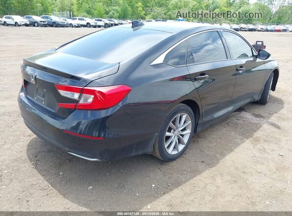 1HGCV1F10NA030753 2022 HONDA ACCORD Black Задня права чверть