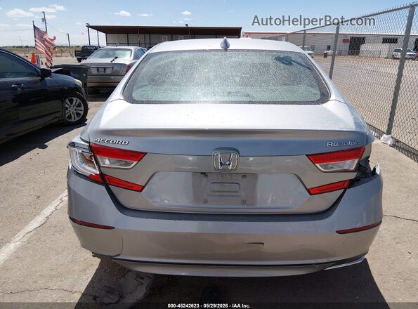 1HGCV1F11JA165914 2018 HONDA ACCORD Silver 