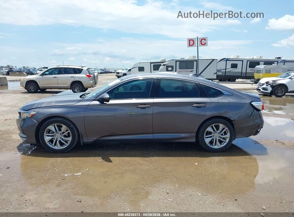 1HGCV1F11JA182924 2018 HONDA ACCORD Gray Панорамний вид салону 360°