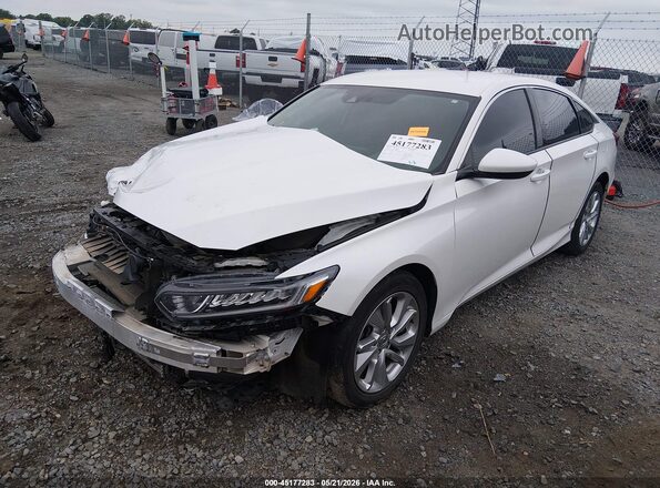 1HGCV1F11KA084624 2019 HONDA ACCORD Белый 