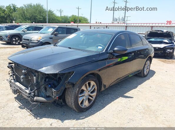 1HGCV1F11LA032153 2020 HONDA ACCORD Black Front left