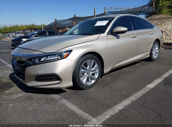 1HGCV1F11LA057151 2020 HONDA ACCORD Gold Front left