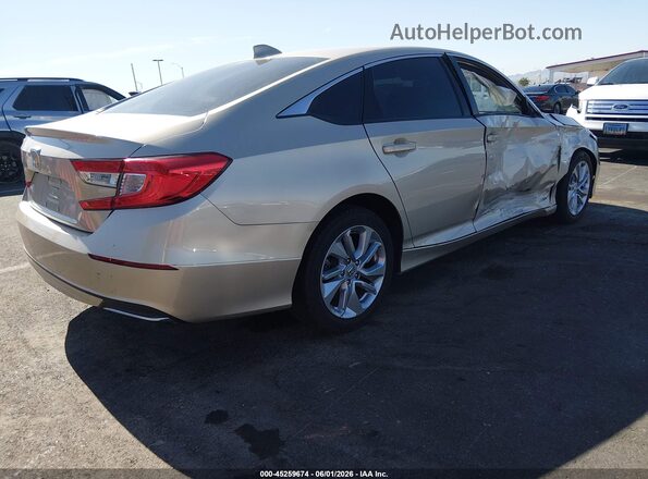 1HGCV1F11LA057151 2020 HONDA ACCORD Gold Rear right