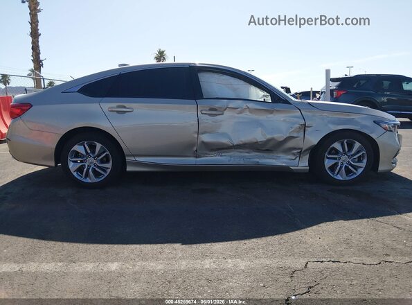 1HGCV1F11LA057151 2020 HONDA ACCORD Gold Instrument cluster view
