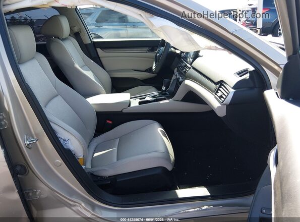 1HGCV1F11LA057151 2020 HONDA ACCORD Gold Front interior view