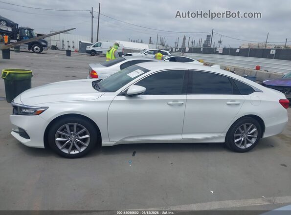 1HGCV1F11MA015242 2021 HONDA ACCORD White 360 interior view