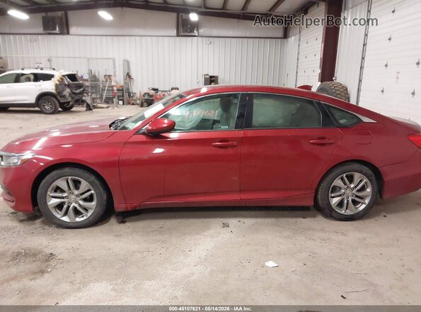 1HGCV1F12JA162813 2018 HONDA ACCORD Red Панорамний вид салону 360°