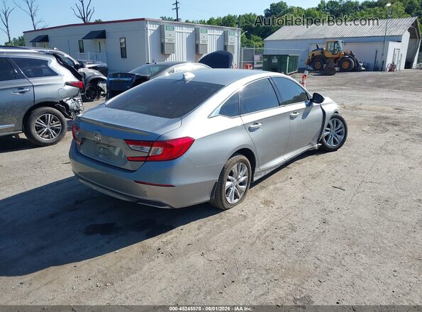 1HGCV1F12KA065287 2019 HONDA ACCORD Silver Հետևի աջ