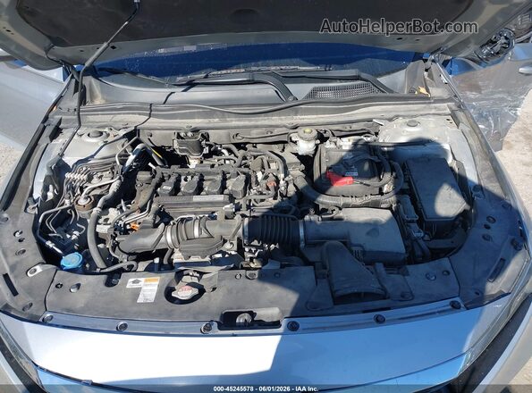 1HGCV1F12KA065287 2019 HONDA ACCORD Silver Հետևի տեսք