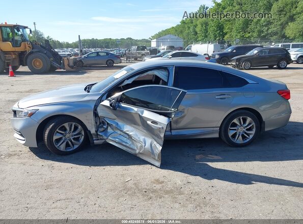 1HGCV1F12KA065287 2019 HONDA ACCORD Silver Սալոնի 360 աստիճան տեսք