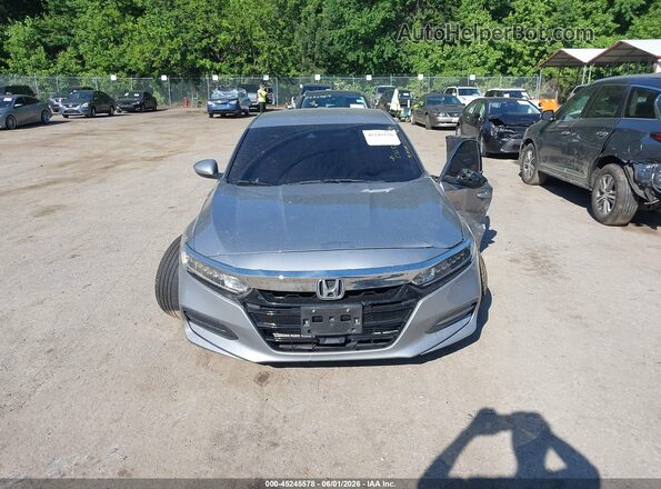 1HGCV1F12KA065287 2019 HONDA ACCORD Silver Սարքավորումների վահանակի տեսք