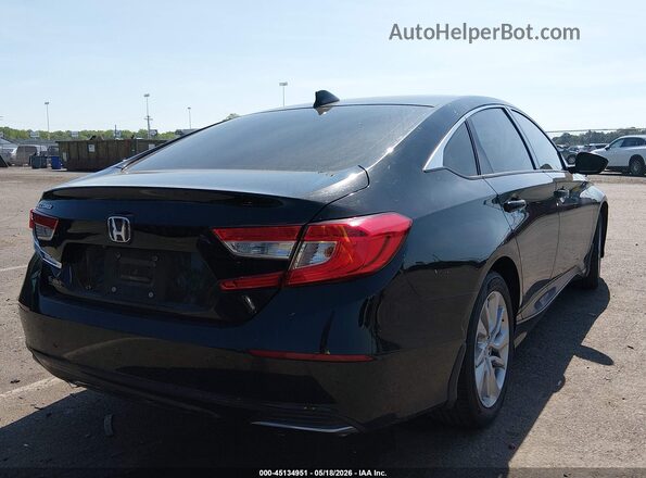 1HGCV1F12KA175370 2019 HONDA ACCORD Black Rear right