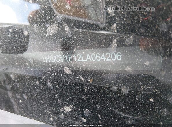 1HGCV1F12LA064206 2020 HONDA ACCORD Белый Вид подкапотного пространства