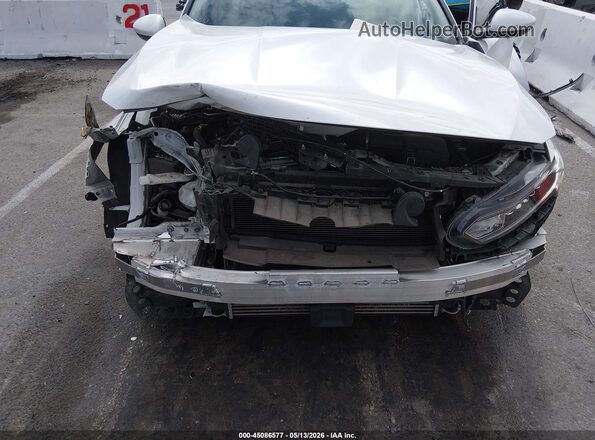 1HGCV1F12LA064206 2020 HONDA ACCORD Белый Вид спереди