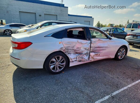1HGCV1F13JA065362 2018 HONDA ACCORD White 