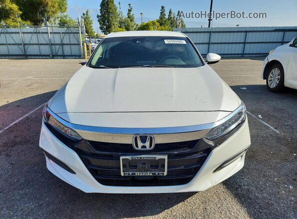 1HGCV1F13JA065362 2018 HONDA ACCORD White 