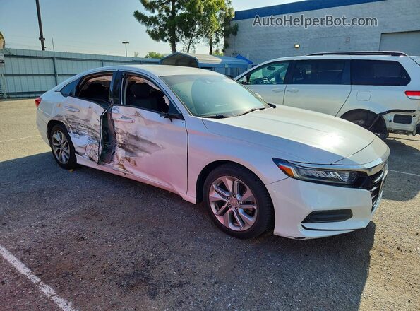 1HGCV1F13JA065362 2018 HONDA ACCORD White 