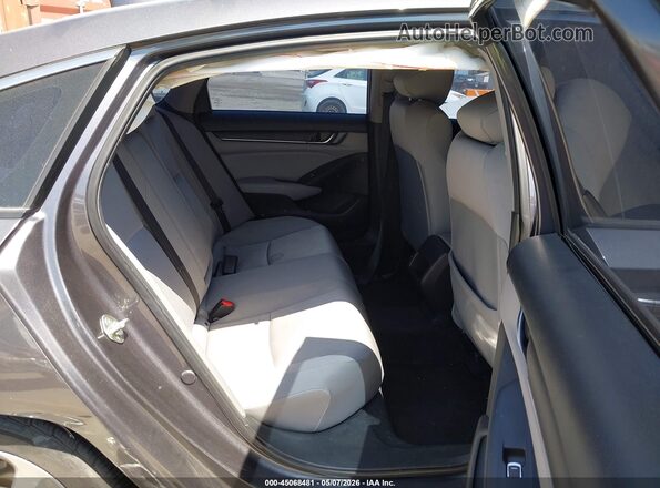 1HGCV1F13JA095431 2018 HONDA ACCORD Gray 