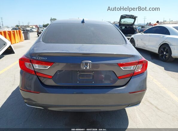 1HGCV1F13JA095431 2018 HONDA ACCORD Gray 