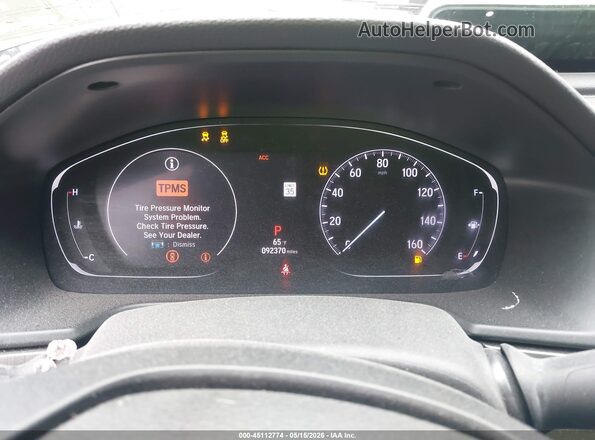 1HGCV1F13LA077367 2020 HONDA ACCORD Black Вид задніх сидінь