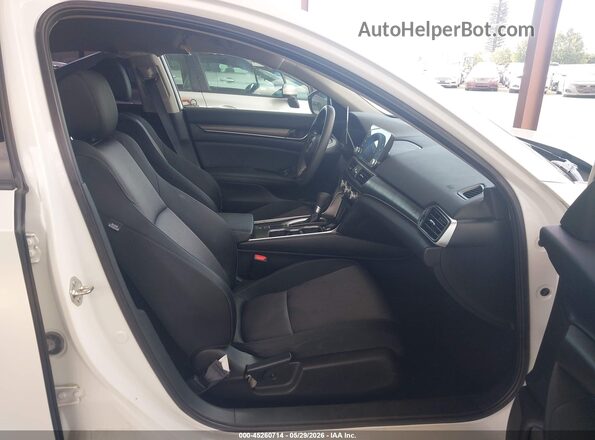 1HGCV1F13LA120640 2020 HONDA ACCORD White Vista interior delantera