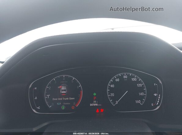 1HGCV1F13LA120640 2020 HONDA ACCORD White Vista de los asientos traseros