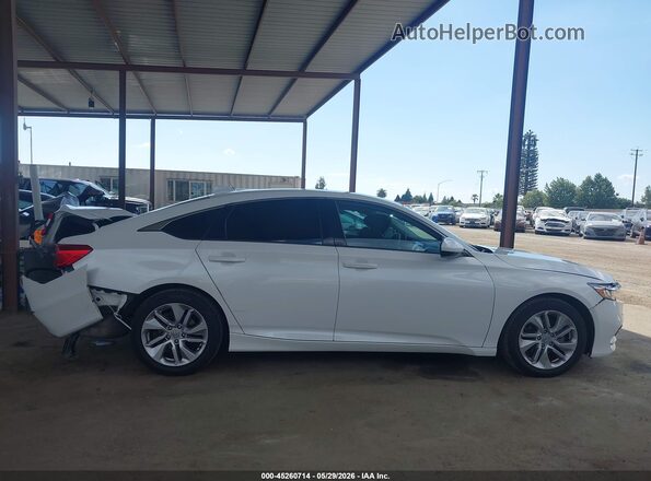 1HGCV1F13LA120640 2020 HONDA ACCORD White Vista interior trasera