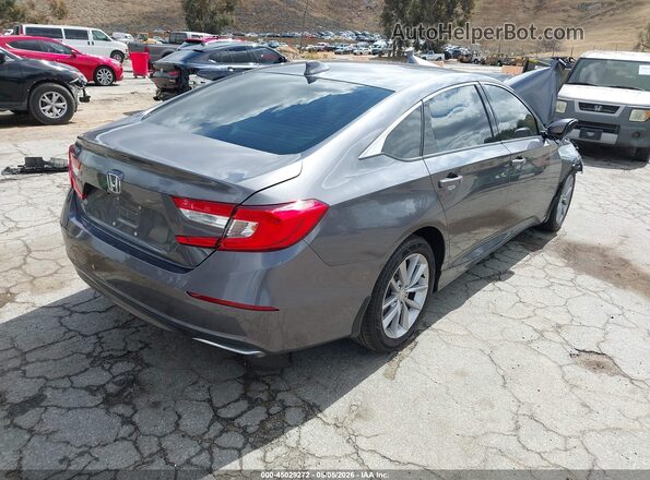 1HGCV1F13MA005196 2021 HONDA ACCORD Серый Задняя правая четверть