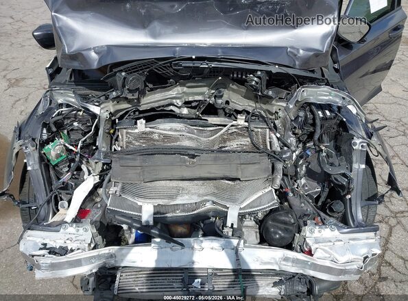 1HGCV1F13MA005196 2021 HONDA ACCORD Серый Вид сзади