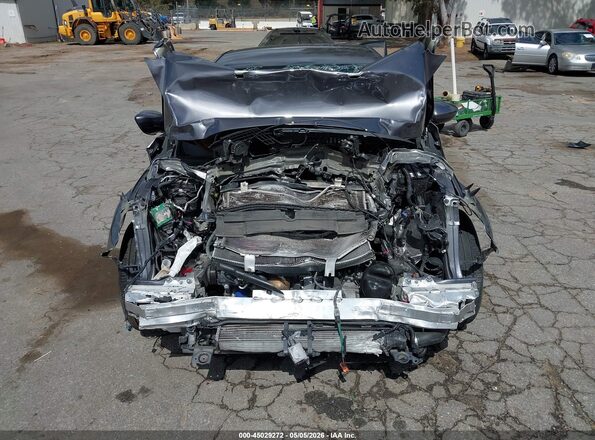 1HGCV1F13MA005196 2021 HONDA ACCORD Серый Вид панели приборов