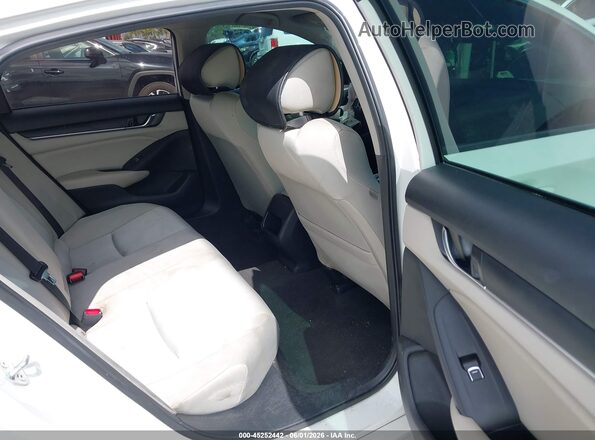 1HGCV1F13MA050607 2021 HONDA ACCORD White Vista de la etiqueta del VIN