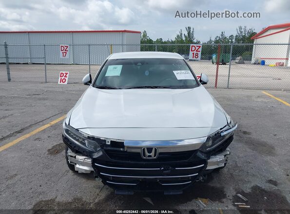 1HGCV1F13MA050607 2021 HONDA ACCORD White Vista frontal