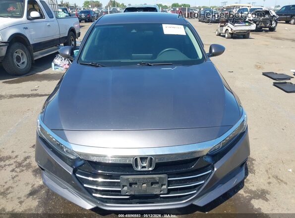1HGCV1F13MA106111 2021 HONDA ACCORD Gray 